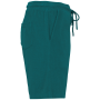 Ecologische badstof herenshort Peacock Green XS