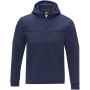 Sayan anorak heren sweater met halve rits en capuchon - Navy - 3XL Sayan anorak heren sweater met halve rits en capuchon - Navy - 3XL