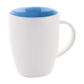 Licht blauw / Wit