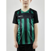 PROGRESS 2.0 STRIPE JERSEY JR BLACK/TEAM G 158/164