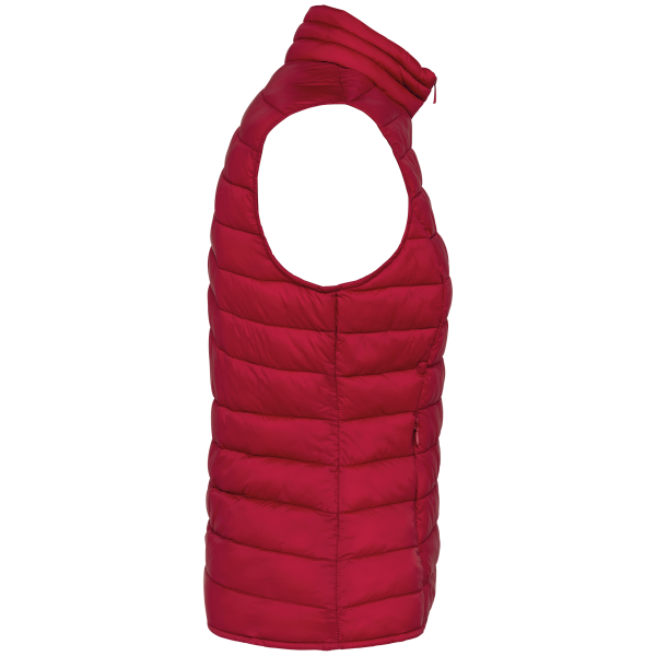 Ecologische lichte bodywarmer voor dames Hibiscus Red XXL Ecologische lichte bodywarmer voor dames Hibiscus Red XXL