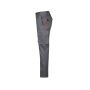 TWO-TONE MULTI-POCKET TROUSERS, GREY/ORANGE, 56, VELILLA