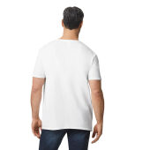 Gildan T-shirt V-Neck SoftStyle SS for him 000 white 3XL