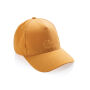 Impact AWARE™ 5 panel 280gr recycled katoenen cap, sundial oranje