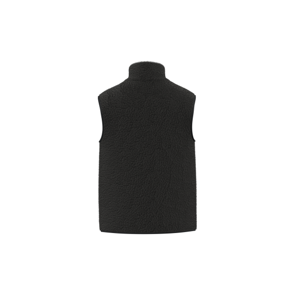 Mouwloos sherpa herenjasje Black S Mouwloos sherpa herenjasje Black S