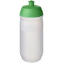 HydroFlex™ Clear knijpfles van 500 ml - Groen/Frosted transparant