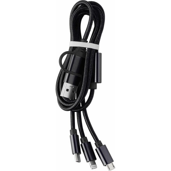 Nylon oplaadkabel Leif