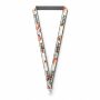 Polyester keycord met gesublimeerde satijnen overlay