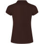Star damespolo met korte mouwen - Chocolat - L
