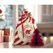 LAUKKU - Grote katoenen tas kerstmotief - Rood LAUKKU - Grote katoenen tas kerstmotief - Rood