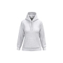 Eco damessweater met capuchon Ash Heather XS