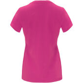 Capri damesshirt met korte mouwen - Rosette - XL