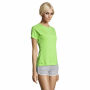 SPORTY WOMEN - SPORTYdames t-shirt 140g - XXL - Apple Green
