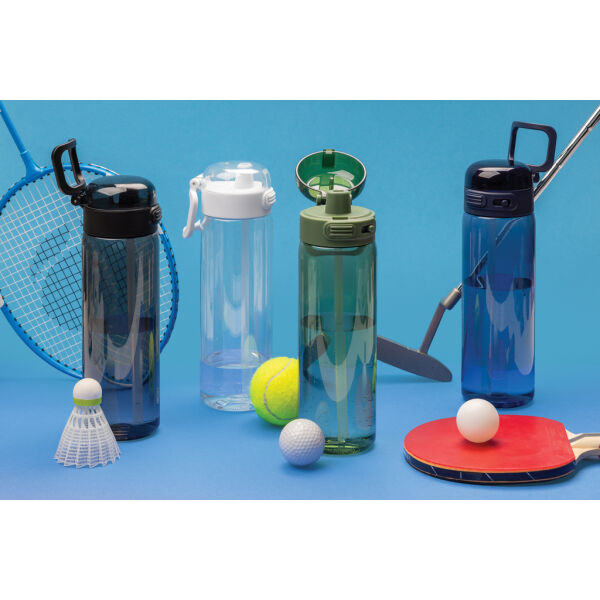 SipnLock RCS RPET Leakproof sport water fles 800ML, wit SipnLock RCS RPET Leakproof sport water fles 800ML, wit