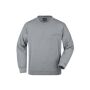 Men's Round Sweat Pocket grey-heather S