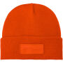 Boreas beanie met patch - Oranje