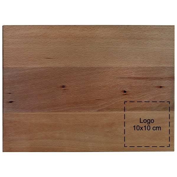 Snijplank met handvaten beuken 38x28 cm Snijplank met handvaten beuken 38x28 cm