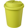 Americano® Espresso Eco 250 ml recycled tumbler with spill-proof lid - Lime