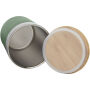 Lagan koperen vacuüm geïsoleerde roestvrijstalen beker van 330 ml met bamboe deksel - Heather groen Lagan koperen vacuüm geïsoleerde roestvrijstalen beker van 330 ml met bamboe deksel - Heather groen