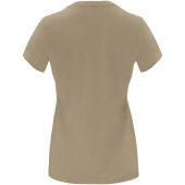 Capri damesshirt met korte mouwen - Zand - S