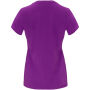 Capri damesshirt met korte mouwen - Paars - 3XL