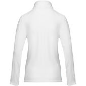Amber GRS gerecycled dames fleece jas met volledige rits - Wit - XS Amber GRS gerecycled dames fleece jas met volledige rits - Wit - XS