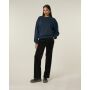 Radder 2.0 - Het unisex oversized crewneck sweatshirt - French Navy (XXS)