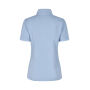 Poloshirt | biologisch kantoen| dames - Lichtblauw, S