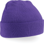 Muts Original met omslag Purple One Size
