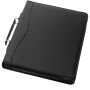 Ebony A4 portfolio met aktentas - Zwart