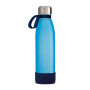 Fles RETUMBLER-myTOULON GLASS - donkerblauw, zilver, cyaan Fles RETUMBLER-myTOULON GLASS - donkerblauw, zilver, cyaan