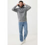 IQONIQ Rila lichtgewicht gerecycled katoen hoodie, light heather anthracite (XXXL)