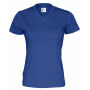 Cottover Gots T-shirt V-neck Lady royal XXL Cottover Gots T-shirt V-neck Lady royal XXL