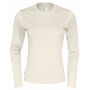 Cottover Gots T-shirt Long Sleeve Lady off white X