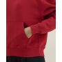 Chaser - Relaxed hoodie met een clean look - Passionate Red (XXS)