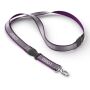 Afneembare polyester keycord met reflecterende overlay