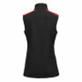 Printer Prime Softshell Vest Lady Black/Red 3XL