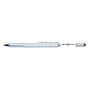 5-in-1 aluminium toolpen, grijs