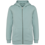 Ecologisch kindersweatvest met capuchon Jade Green 4/6 jaar Ecologisch kindersweatvest met capuchon Jade Green 4/6 jaar