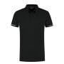 Santino Poloshirt Carsen+ Black / Sport Grey XXL Santino Poloshirt Carsen+ Black / Sport Grey XXL
