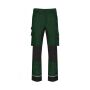 Gerecycleerde performance heren werkbroek Forest Green/Black 56 NL (50 FR)
