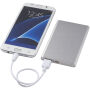 Pep aluminium powerbank 4000 mAh - Zilver