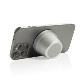 Nivio RCS gerecycled aluminum magnetische 5W Speaker, zilver