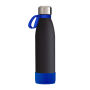 Fles RETUMBLER-myTOULON GLASS - blauw, zwart Fles RETUMBLER-myTOULON GLASS - blauw, zwart