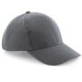 PRO-STYLE HEAVY BRUSHED COTTON CAP, GRAPHITE GREY, One size, BEECHFIELD