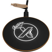 SCX.design W13 houten draadloos 10W laadstation - Bruin