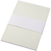 Novella Austen A5 gerecycled notitieboek met zachte cover, 50 vellen - Ivoorwit