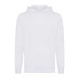 IQONIQ Rila lichtgewicht gerecycled katoen hoodie, recycled white (XXS)