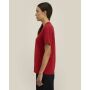 Reeser - Heavy gerecycled katoen blend T-overhemd met een modern look - Passionate Red (3XL)