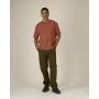 Breezer - Casual uniseks T-shirt van gemiddelde lengte - XXS